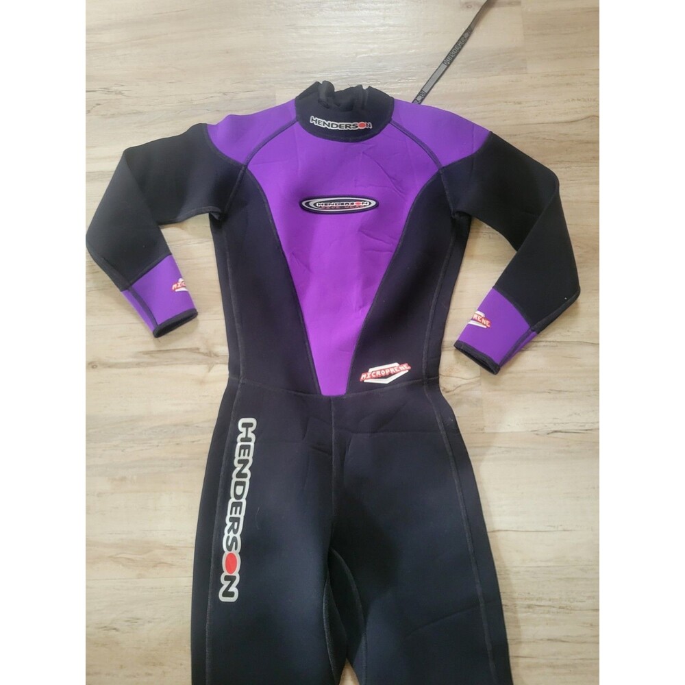 Women's Purple & Black Microprene Wetsuit Henderson USA